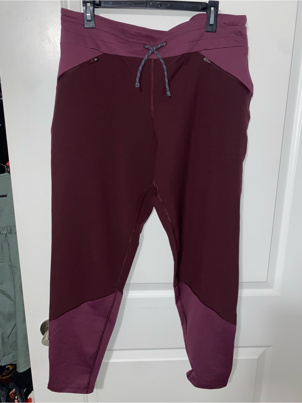 Columbia Two-Tone Maroon & Plum Pants